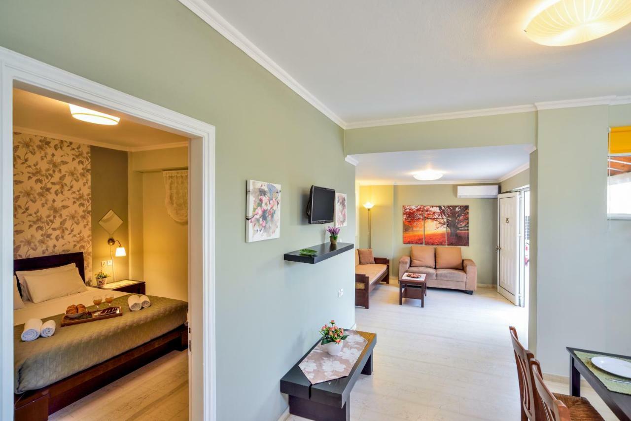 Poseidon Apartments Káto Darátsos Eksteriør bilde